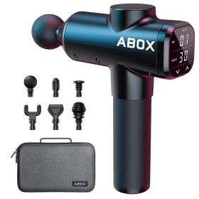 Massage Gun Deep Tissue Muscle Massage Gun For Athletes Handheld Electric Body Shoulder Neck Back Massager Gun For Pain Relief Portable Percussion Mas (Option: Massage Gun Deep Tissue)
